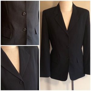 Classic Black Tailored Blazer